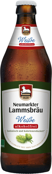 Neumarkter Lammsbräu Weiße Alkoholfrei 0,5l